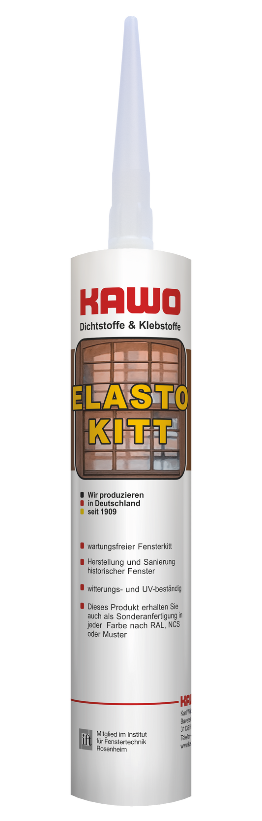 KAWO Elastokitt / EKC Elakitt Color in Sonderfarben